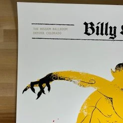 Billy Strings - 2021 Delicious Design League Poster Denver, CO 10/17 AP Colorado