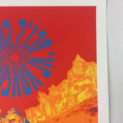 Dinosaur Jr - 2009 Dan MacAdam Crosshair Poster Cambridge, MA Middle East