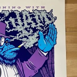 Gig Posters Pearl Jam - 2013 Ames Brothers Poster Purple Gorilla Monkey Wrigley Field 1st Ed