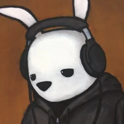 Headphones - Luke Chueh Poster, Limited Edition Art Print S/n