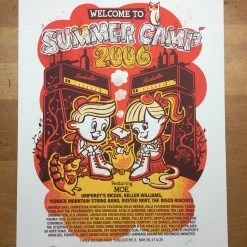 Moe. - 2006 Methane Studios Poster Chillicothe, IL Three Sisters Park Summer Cam