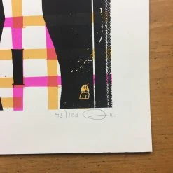 Yeasayer - 2010 Methane Studios Poster Miami, FL Jackie Gleason Theater