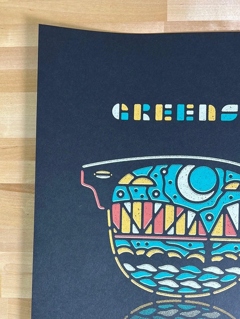 Greensky Bluegrass - 2022 DKNG Poster Louisville, KY Waterfront