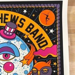 Methane Studios Dave Matthews Band - 2021 Methane Poster Saratoga, NY 9/17 Gig Posters
