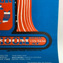 Daily Flash - 1966 Stanley Mouse Poster 1st San Francisco Avalon