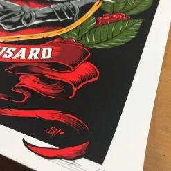 Gig Posters Eddie Vedder - 2014 Brandon Heart Poster Sao Paulo, Brazil Citibank Hall S/N