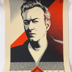 Andy Gill - 2020 Shepard Fairey (edge Wear) Poster Obey Anti-Hero UK Art Print Art Prints