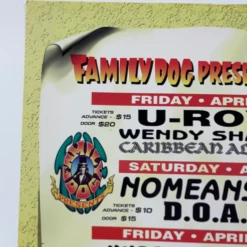 MHP XX Maritime Hall - 1996 Jim Phillips Poster April San Fran 1st Gig Posters