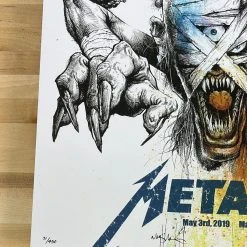 Jonathan Wayshak Metallica - 2019 Jonathan Wayskak Poster Madrid, Spain