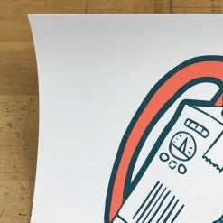 Flight To Mars - 2014 Dumbgun Poster Seattle, WA Showbox