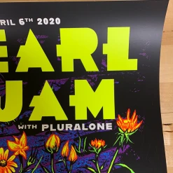 Pearl Jam - 2020 Munk One Poster Oklahoma City, OK Chesapeake Energy