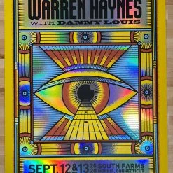 Warren Haynes - 2020 Mike Tallman Poster Morris, CT FOIL Foil Posters