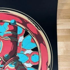 Mike Fudge Dave Matthews Band - 2021 Zeb Love Poster Fiddler's Green, CO 10/8