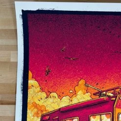 Billy Strings - 2021 Dave Kloc Poster Detroit, MI 11/21 The Fillmore 1st