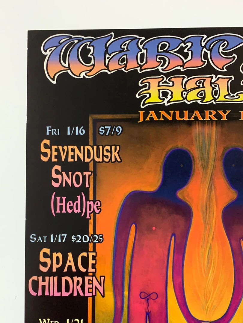 Mark Henson MHP 42 January - 1998 Poster Maritime Hall San Fran 1st