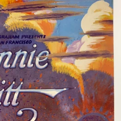 Bonnie Raitt - 2002 Christopher Peterson Poster The Warfield Theatre San Fran 1st Gig Posters