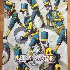 Chicago, IL Lollapalooza - 2017 Pixelpancho Poster Chicago Print SIGNED By Perry Farrell