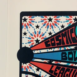 Colorado Cosmic Bowling League Yonder Mountain String Band - 2008 Tripp Poster Denver, CO