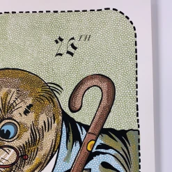 Gig Posters Swans - 2016 Fugscreens Studios Poster Carrboro, NC Cat's Cradle