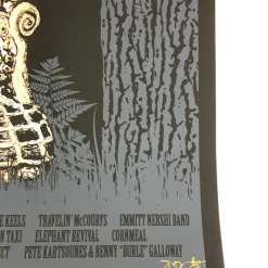 Gig Posters Northwest String Summit - 2011 Mike Distante Poster Plains, OR Horning's Hideout