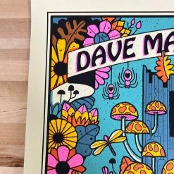 Methane Studios Gig Posters Dave Matthews Band - 2021 Methane Poster Rogers, AR 10/13