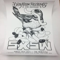 SXSW - 2015 Munk One Poster Austin, TX The Bungalow