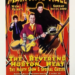 Firehouse Gig Posters MHP 106 Horton Heat - 2000 Poster Maritime Hall San Fran 1st