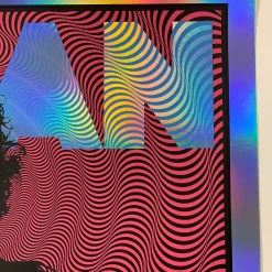 Bob Dylan - 2020 Carl Glover Poster Art Print Rainbow FOIL 420 Posters