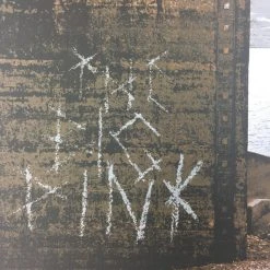 The Big Pink - 2010 Dan MacAdam Crosshair Poster Chicago, IL Lincoln Hall