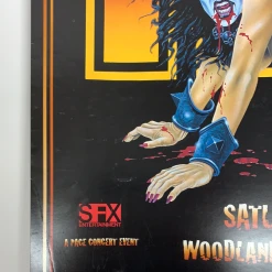 Kiss - 2000 Tommy Pons Poster Woodlands, TX Pavilion