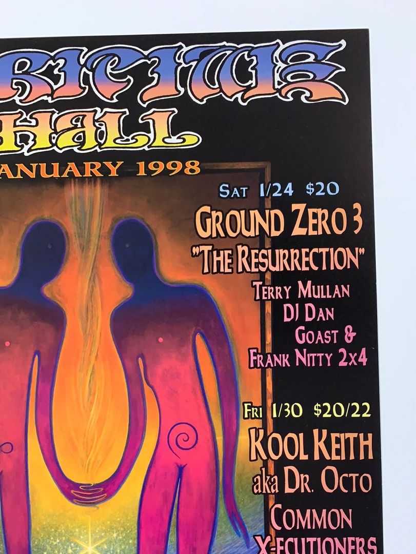 Mark Henson MHP 42 January - 1998 Poster Maritime Hall San Fran 1st