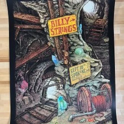 Billy Strings - 2021 Landland Poster Spokane, WA