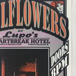 Wallflowers - 1997 Mark Arminski Poster Providence, RI Lupo's Heartbreak Hotel Gig Posters