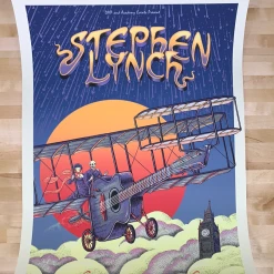 Gig Posters Stephen Lynch - 2010 EMEK Poster UK Tour Bone Edition