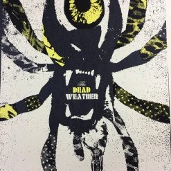 Gig Posters The Dead Weather - 2009 Methane Studios Poster New Orleans House Of Blues