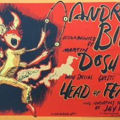 Andrew Bird - 2005 Jay Ryan Poster Multiple Venue Tour Gig Posters