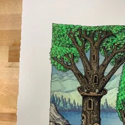 The Mountain Lake - 2021 David Welker Poster, Art Print 1st