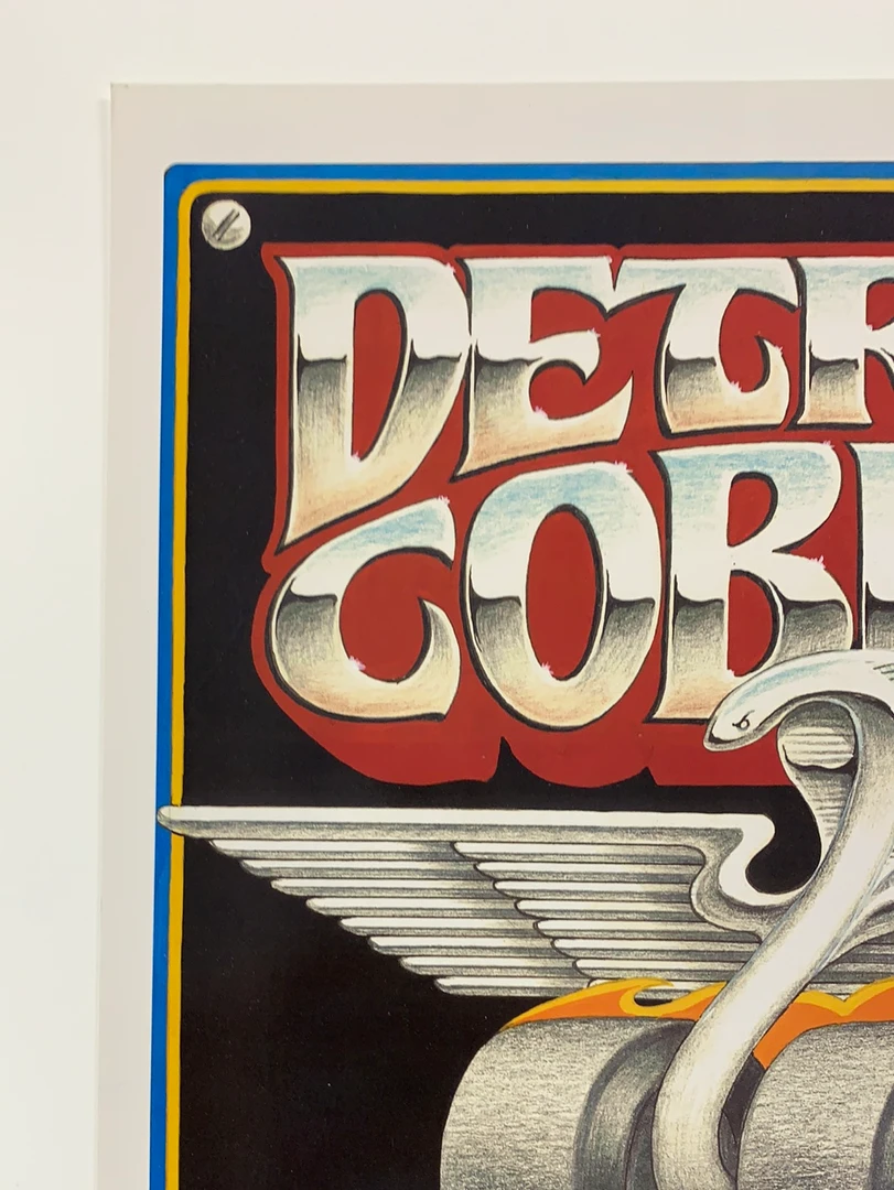 Detroit Cobras - 2004 Gary Grimshaw Poster San Francisco, CA Gig Posters