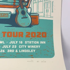 Half Hazzard Press Billy Strings - 2020 Half Hazard Poster Streaming Strings