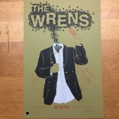 The Wrens - 2004 Methane Studios Poster Atlanta, GA Echo Lounge Gig Posters