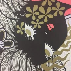 Gig Posters Swans - 2013 Junko Mizuno Poster Tokyo, Japan Unit Tokyo