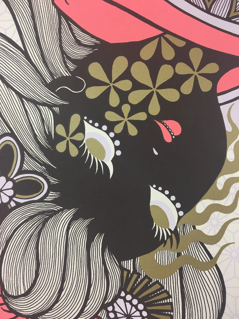 Gig Posters Swans - 2013 Junko Mizuno Poster Tokyo, Japan Unit Tokyo