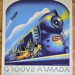 Groove Armada - 2004 Emek Poster Nottingham, GBR Rock City Gig Posters