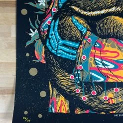 Dave Matthews Band - 2021 Munk One Poster Irvine, CA Blue Variant