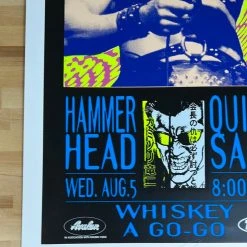 TAZ Helmet - 1992 T.A.Z. Poster Los Angeles, CA Whisky A Go-Go 1st Ed