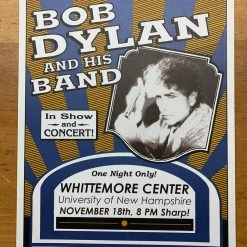 Bob Dylan - 2004 Geoff Gans Poster New Hampshire Whitemore Center