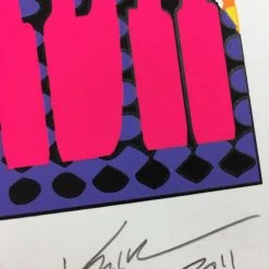 Pearl Jam - 2011 Frank Kozik Poster Calgary, AB, CAN Saddledome S/N Gig Posters