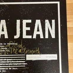 Sold Out Posters Gig Posters Norma Jean - 2015 Poster 10 Year Anniversary Tour Print Autographed