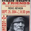 Gig Posters Willie Nelson - 2004 Franks Brothers 9/25 Poster Reno, NV