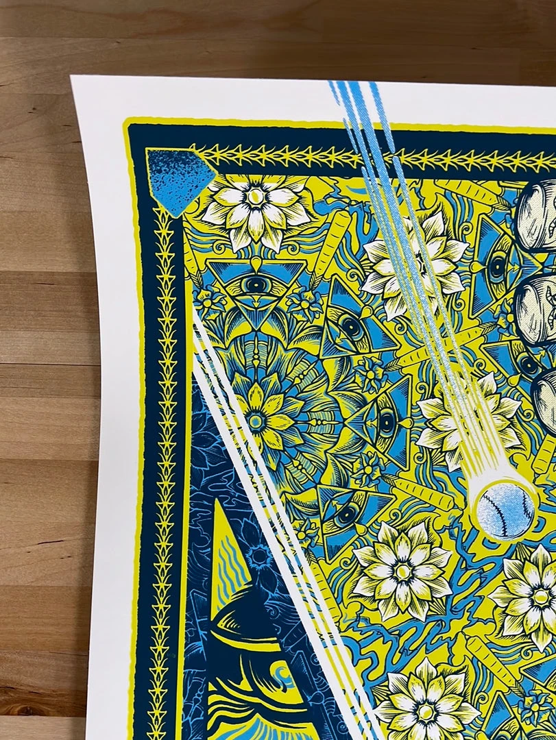 Half Hazzard Press Billy Strings - 2021 Half Hazard Poster Louisville, KY 5/21 Gig Posters